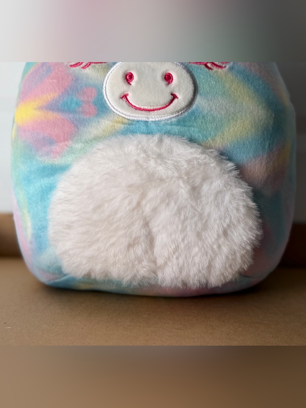 8” Squishmallows Pastel Tie Dye Unicorn Plush NWT - Picture 3 of 8